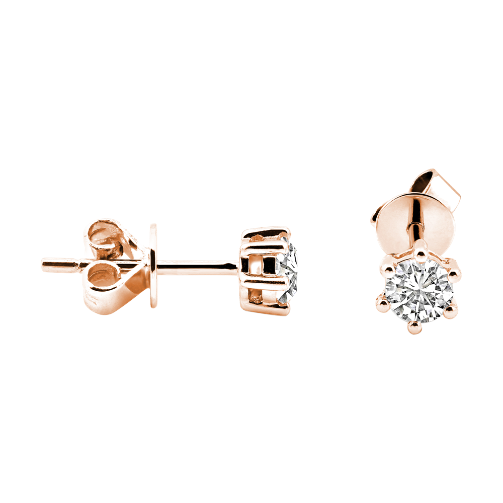 Zenubia Schmuck AG ➤ Diamant Ohrstecker »OS-02« ➤ Gelbgold, Weissgold, Roségold / gold, silber, rosé ➤ Zenubia ➤ online bei Zenubia in Winterthur kaufen ➤ sofort lieferbar