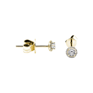 Zenubia Schmuck AG ➤ Diamant Ohrstecker »OS-04« ➤ Gelbgold, Weissgold, Roségold / gold, silber, rosé ➤ Zenubia ➤ online bei Zenubia in Winterthur kaufen ➤ sofort lieferbar