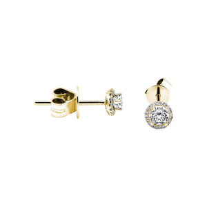 Zenubia Schmuck AG ➤ Diamant Ohrstecker »OS-04« ➤ Gelbgold, Weissgold, Roségold / gold, silber, rosé ➤ Zenubia ➤ online bei Zenubia in Winterthur kaufen ➤ sofort lieferbar