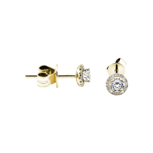 Zenubia Schmuck AG ➤ Diamant Ohrstecker »OS-04« ➤ Gelbgold, Weissgold, Roségold / gold, silber, rosé ➤ Zenubia ➤ online bei Zenubia in Winterthur kaufen ➤ sofort lieferbar