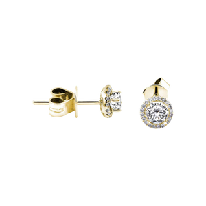 Zenubia Schmuck AG ➤ Diamant Ohrstecker »OS-04« ➤ Gelbgold, Weissgold, Roségold / gold, silber, rosé ➤ Zenubia ➤ online bei Zenubia in Winterthur kaufen ➤ sofort lieferbar