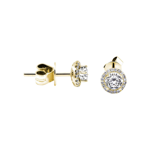 Zenubia Schmuck AG ➤ Diamant Ohrstecker »OS-04« ➤ Gelbgold, Weissgold, Roségold / gold, silber, rosé ➤ Zenubia ➤ online bei Zenubia in Winterthur kaufen ➤ sofort lieferbar