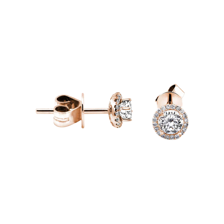 Zenubia Schmuck AG ➤ Diamant Ohrstecker »OS-04« ➤ Gelbgold, Weissgold, Roségold / gold, silber, rosé ➤ Zenubia ➤ online bei Zenubia in Winterthur kaufen ➤ sofort lieferbar