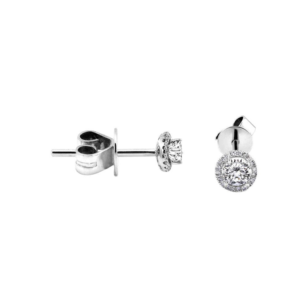 Zenubia Schmuck AG ➤ Diamant Ohrstecker »OS-04« ➤ Gelbgold, Weissgold, Roségold / gold, silber, rosé ➤ Zenubia ➤ online bei Zenubia in Winterthur kaufen ➤ sofort lieferbar