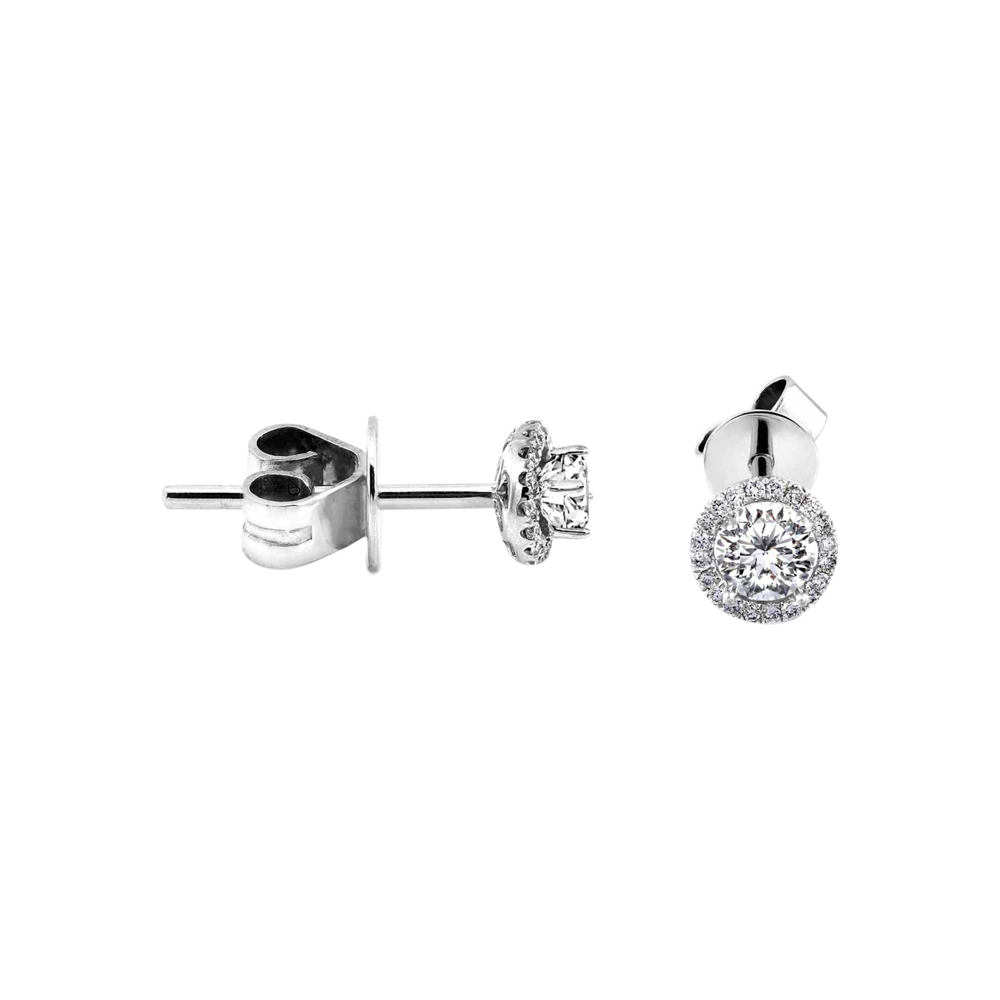 Zenubia Schmuck AG ➤ Diamant Ohrstecker »OS-04« ➤ Gelbgold, Weissgold, Roségold / gold, silber, rosé ➤ Zenubia ➤ online bei Zenubia in Winterthur kaufen ➤ sofort lieferbar