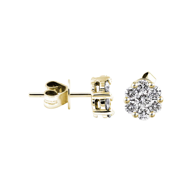 Zenubia Schmuck AG ➤ Diamant Ohrstecker »OS-05« ➤ Gelbgold, Weissgold, Roségold / gold, silber, rosé ➤ Zenubia ➤ online bei Zenubia in Winterthur kaufen ➤ sofort lieferbar