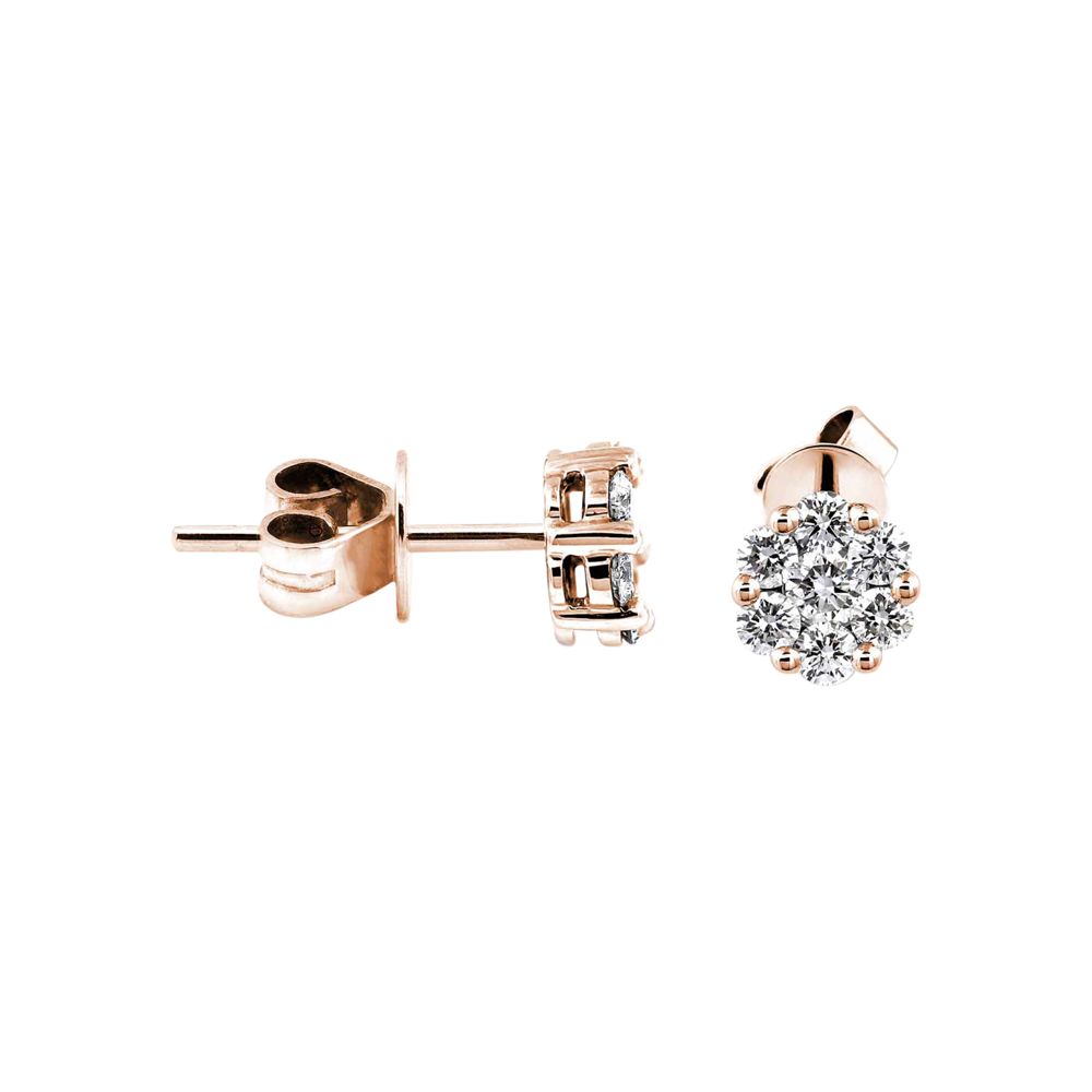 Zenubia Schmuck AG ➤ Diamant Ohrstecker »OS-05« ➤ Gelbgold, Weissgold, Roségold / gold, silber, rosé ➤ Zenubia ➤ online bei Zenubia in Winterthur kaufen ➤ sofort lieferbar