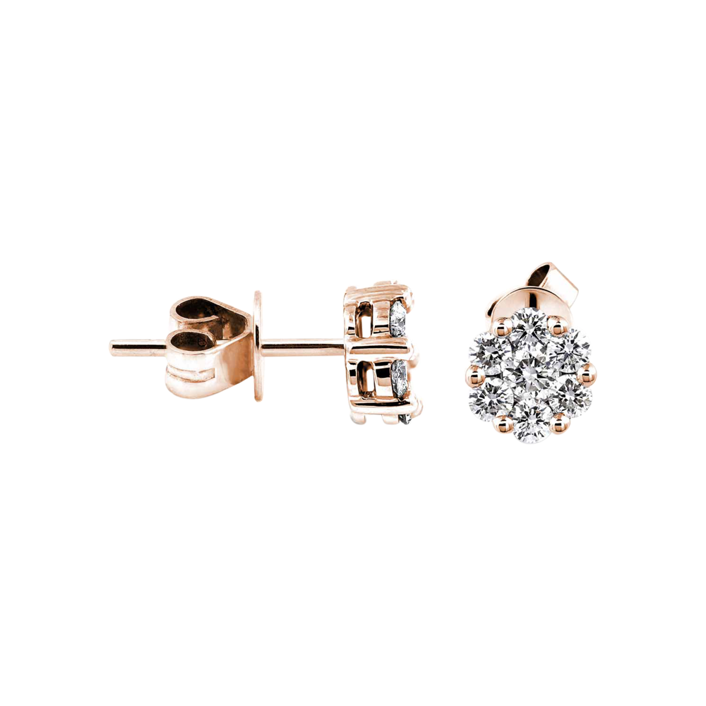 Zenubia Schmuck AG ➤ Diamant Ohrstecker »OS-05« ➤ Gelbgold, Weissgold, Roségold / gold, silber, rosé ➤ Zenubia ➤ online bei Zenubia in Winterthur kaufen ➤ sofort lieferbar