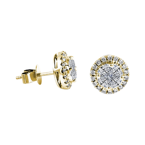 Zenubia Schmuck AG ➤ Diamant Ohrstecker »OS-07« ➤ Gelbgold, Weissgold, Roségold / gold, silber, rosé ➤ Zenubia ➤ online bei Zenubia in Winterthur kaufen ➤ sofort lieferbar