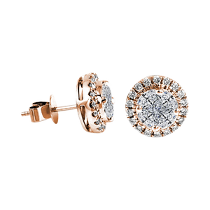 Zenubia Schmuck AG ➤ Diamant Ohrstecker »OS-07« ➤ Gelbgold, Weissgold, Roségold / gold, silber, rosé ➤ Zenubia ➤ online bei Zenubia in Winterthur kaufen ➤ sofort lieferbar