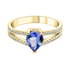 Zenubia Schmuck AG ➤ Verlobungsring Florence ➤ Gelbgold, Weissgold, Roségold / gold, silber, rosé ➤ Zenubia ➤ online bei Zenubia in Winterthur kaufen ➤ sofort lieferbar