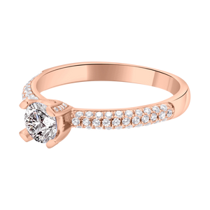 Zenubia Schmuck AG ➤ Verlobungsring Lora ➤ Gelbgold, Weissgold, Roségold / gold, silber, rosé ➤ Zenubia ➤ online bei Zenubia in Winterthur kaufen ➤ sofort lieferbar