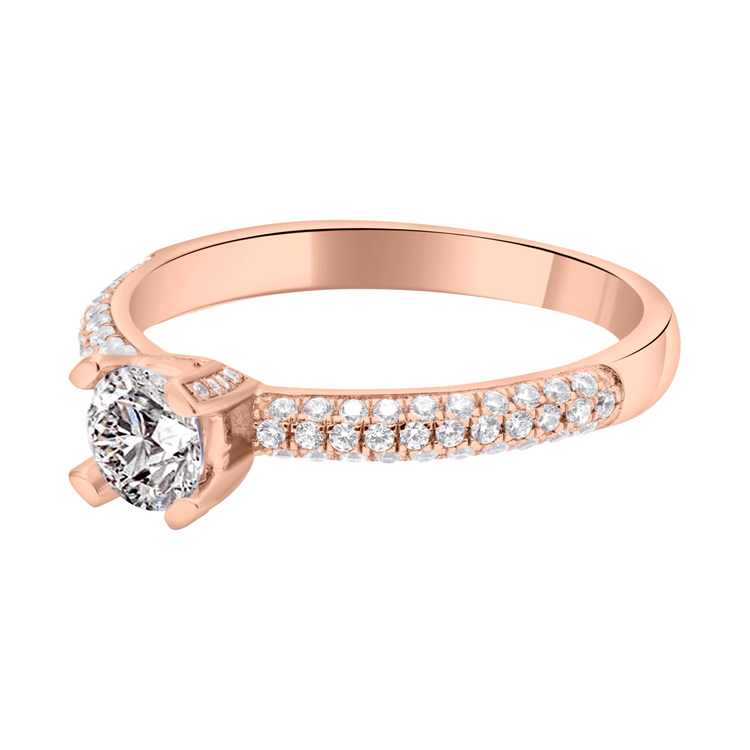 Zenubia Schmuck AG ➤ Verlobungsring Lora ➤ Gelbgold, Weissgold, Roségold / gold, silber, rosé ➤ Zenubia ➤ online bei Zenubia in Winterthur kaufen ➤ sofort lieferbar